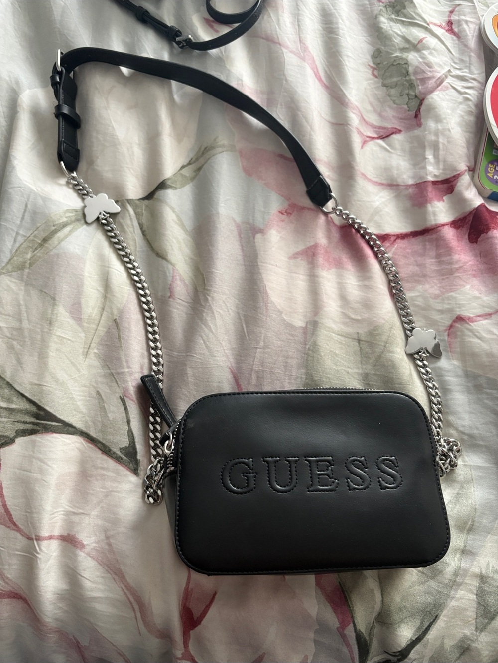 Guess crossbody butterfly charm bag
